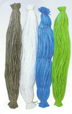 足場シート を 止め るのには 結束紐です 養生シート専門店